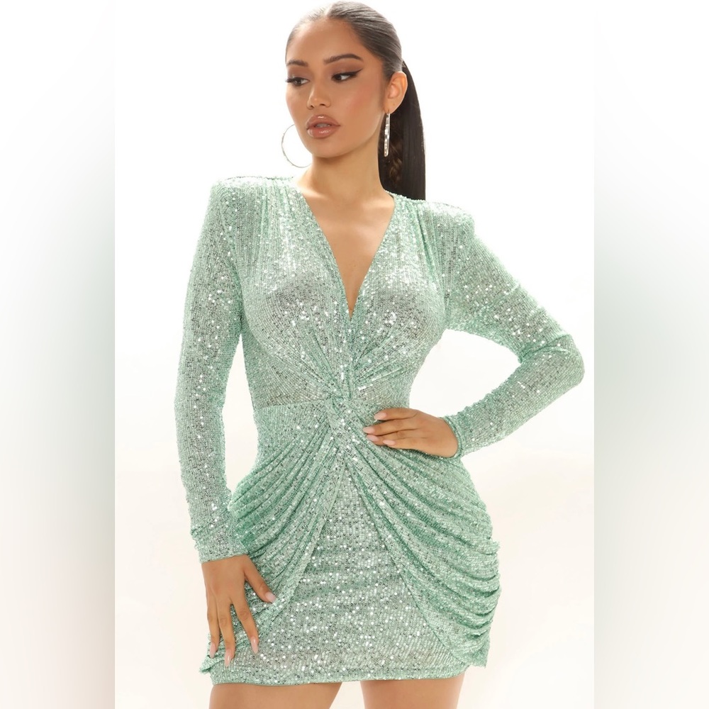 Fashion Nova Sequin Dress